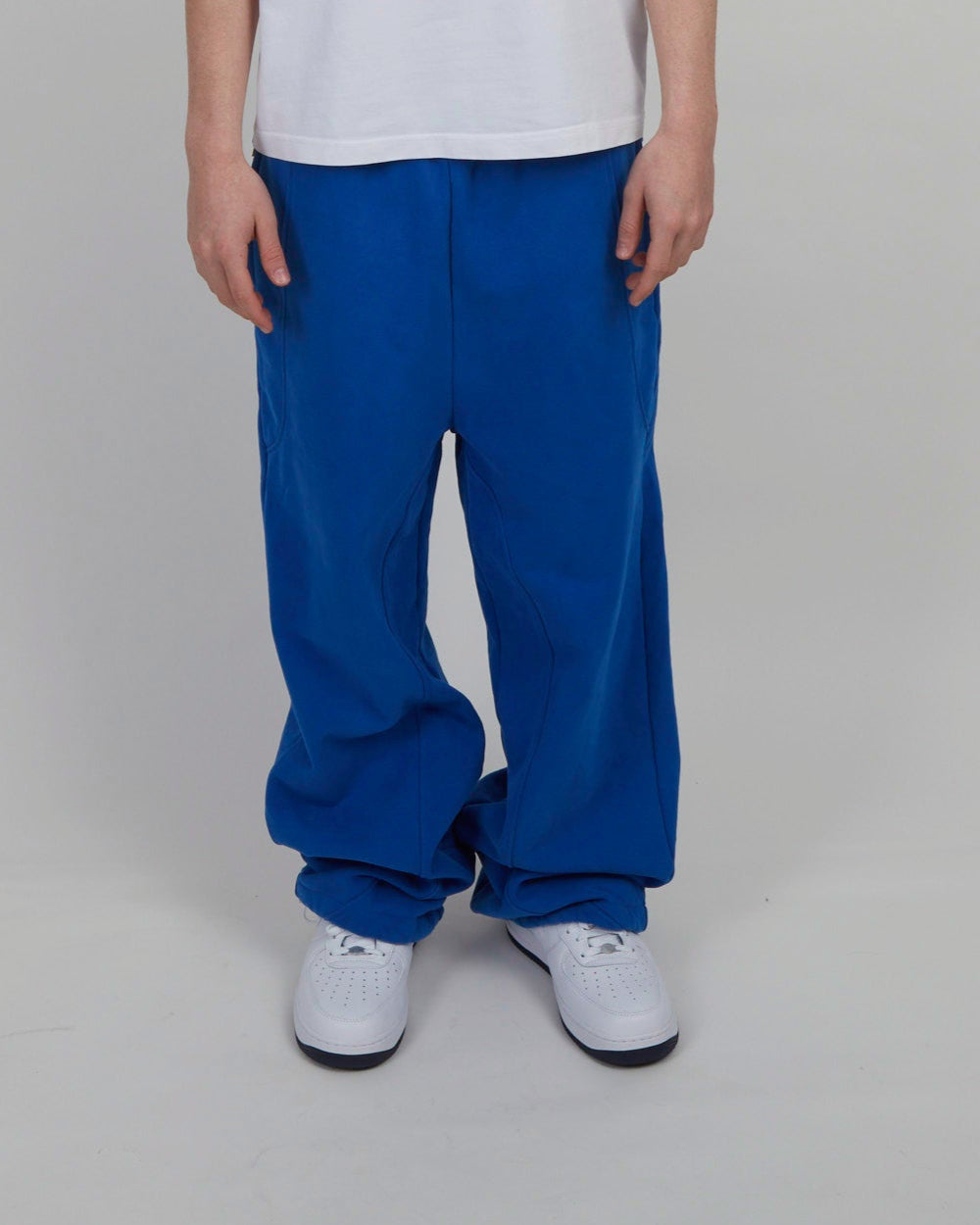 blue abstract jogger