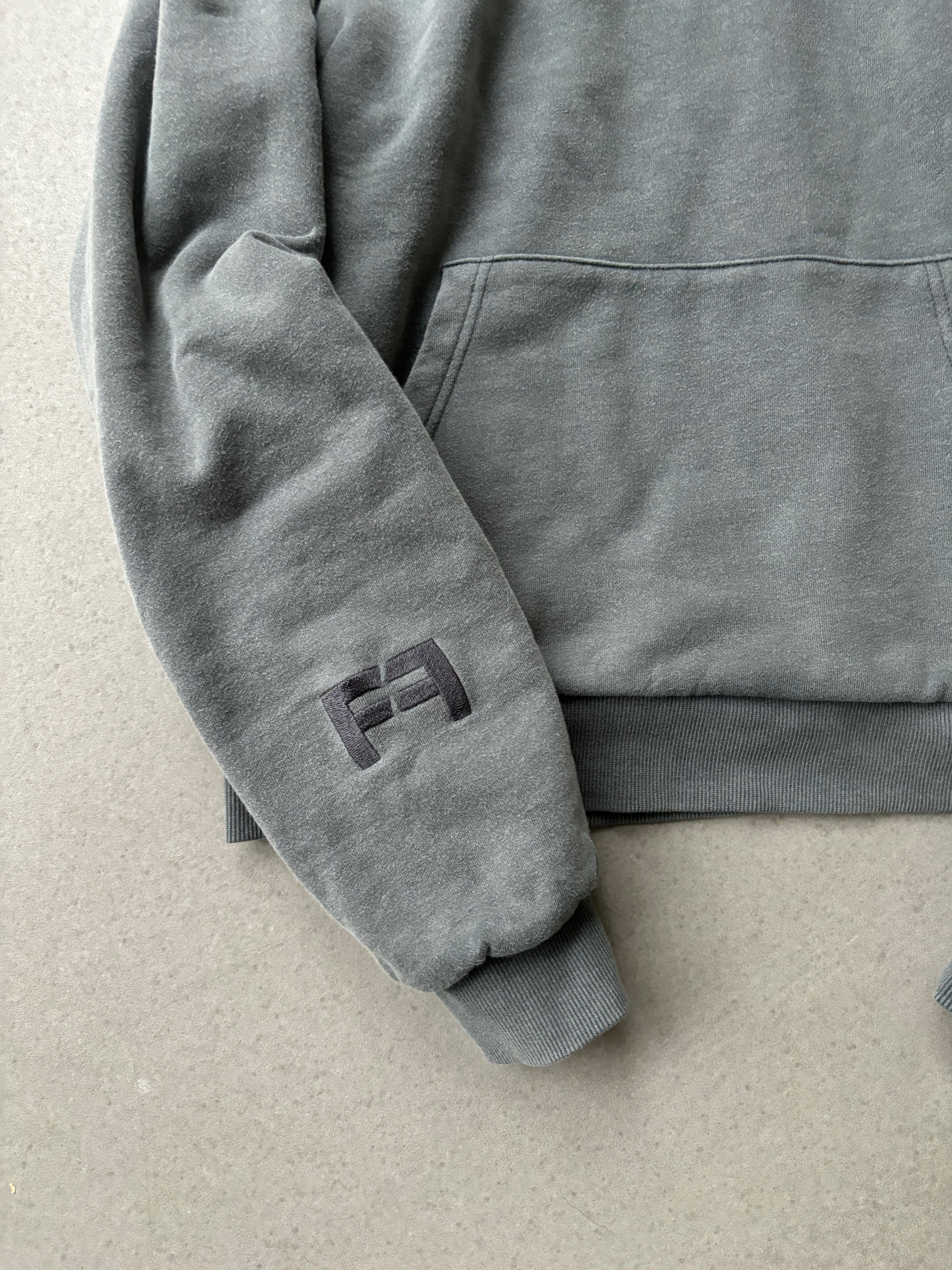 Double Layered Hoodie Grey