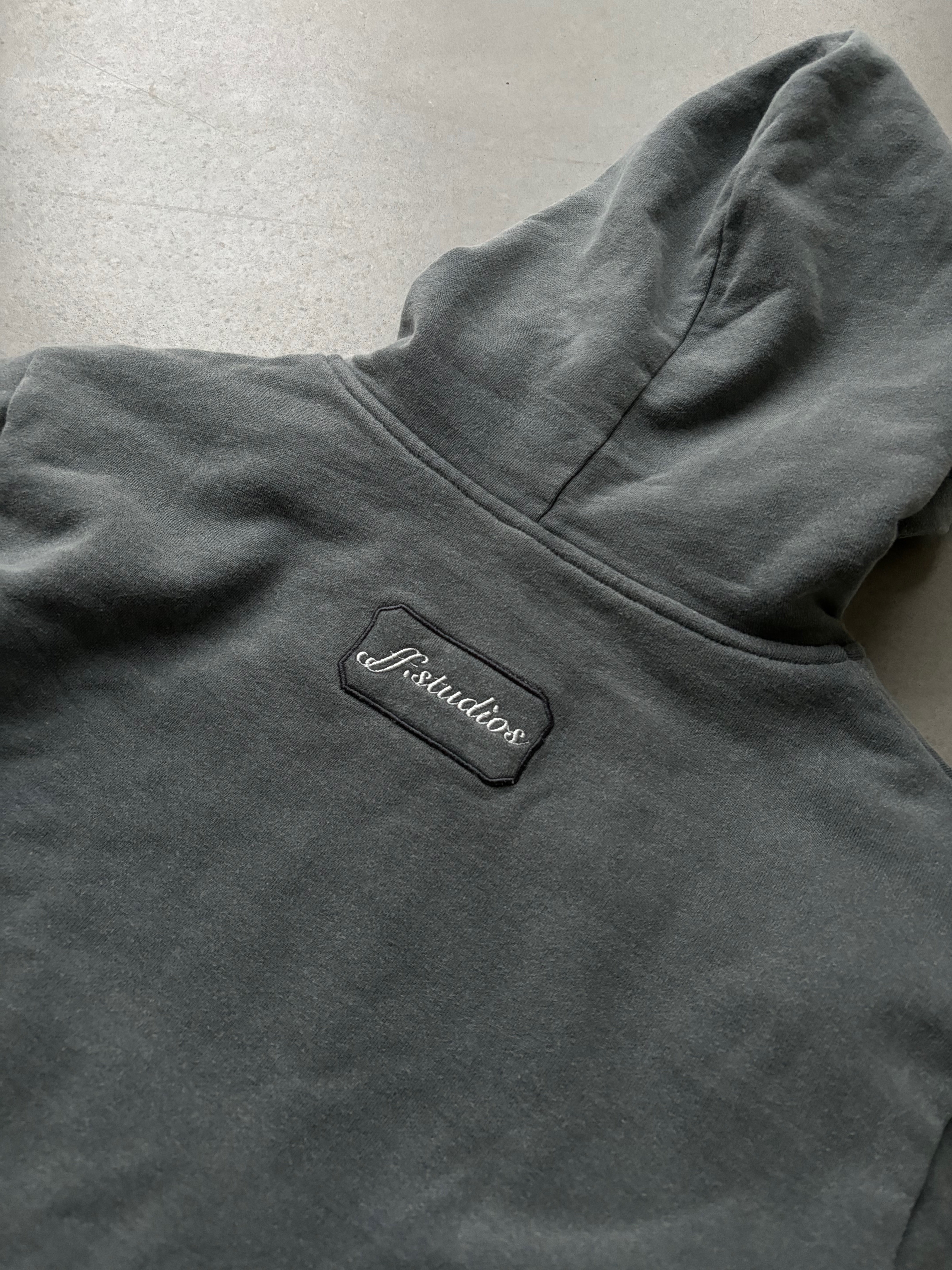 Double Layered Hoodie Grey