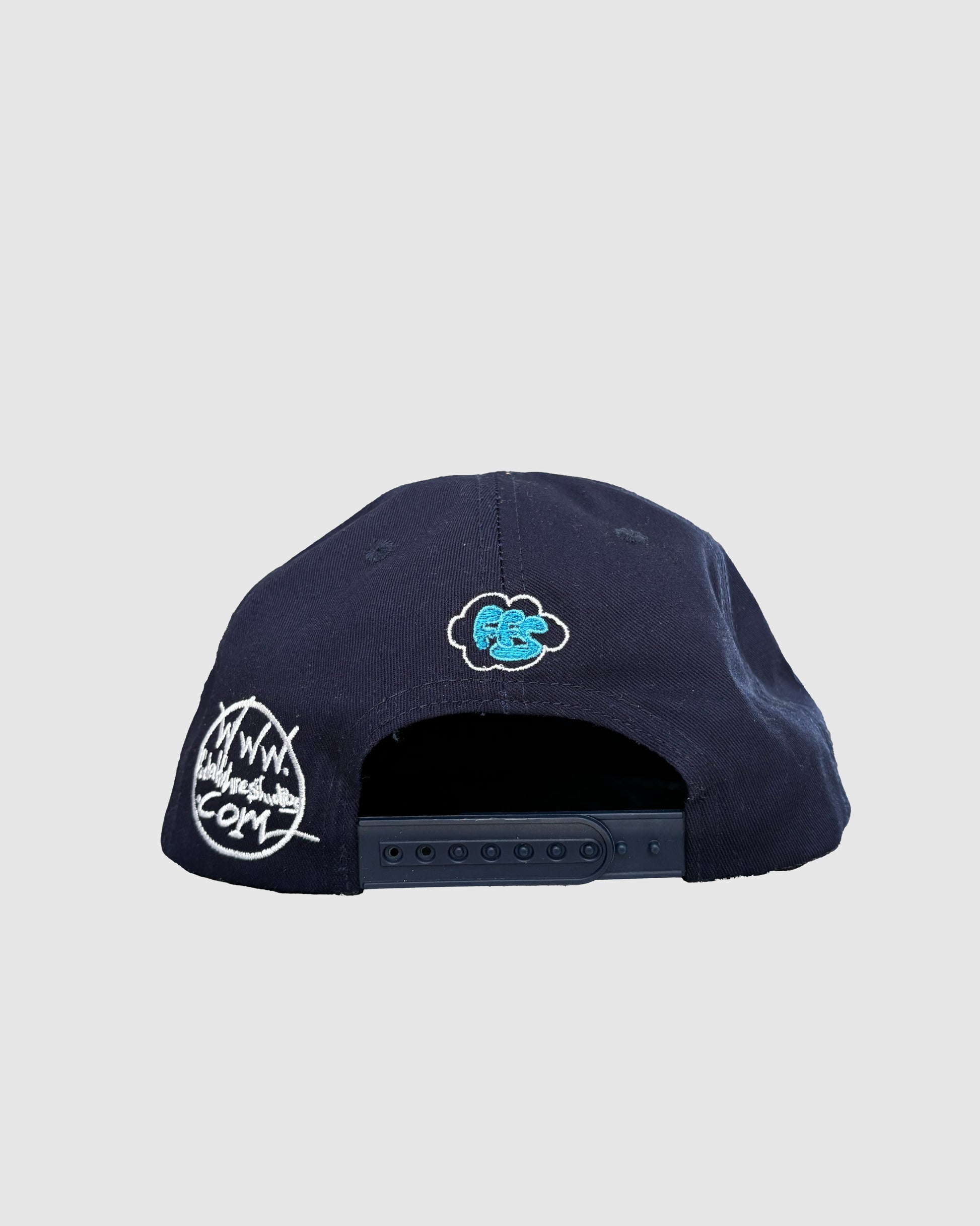 navy blue cap