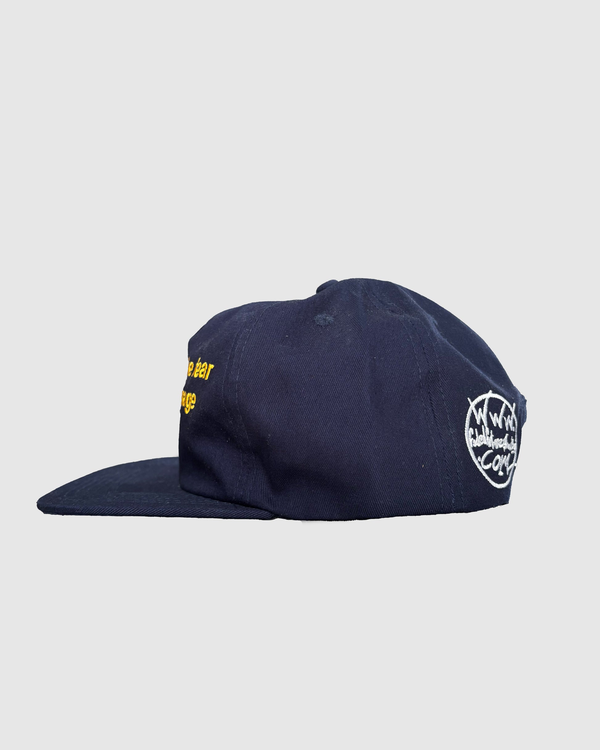 navy blue cap